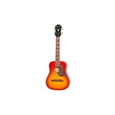 Epiphone Hummingbird Acoustic/Electric Ukulele Outfit Faded Cherry Sunburst