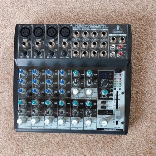 Behringer xenyx 1202 mixer - behringer, fx