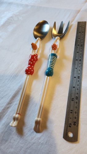 Pylones salad serving cutlery - pylones,