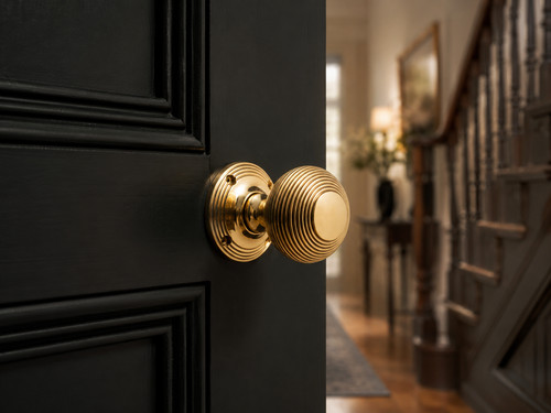 Aged solid brass - aged, 55mm