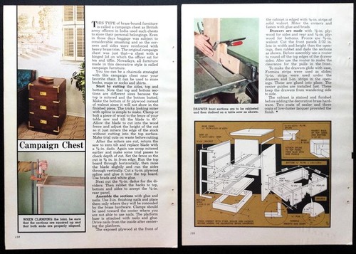 Campaign chest 1970 howto - chest,