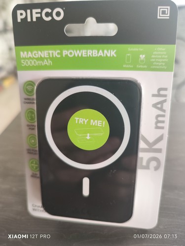 Pifco magnetic powerbank - pifco,