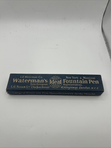 Waterman ideal pen - ideal, only