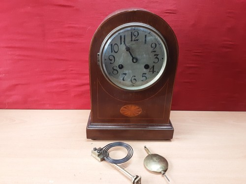 Vintage chime mantel clock - chime,