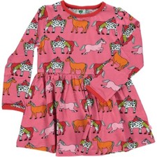 Scandi SMAFOLK Danish organic cotton dress size 86/92 1-2 years