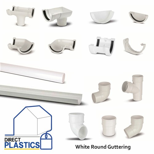 Half round guttering - half, gutter
