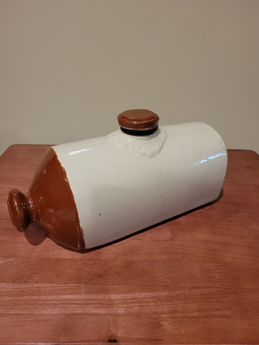 Vintage stoneware foot warmer - stoneware,