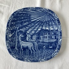 Rorstrand Collectors Plate JULEN 1980 Sweden Blue & White Limited Edition