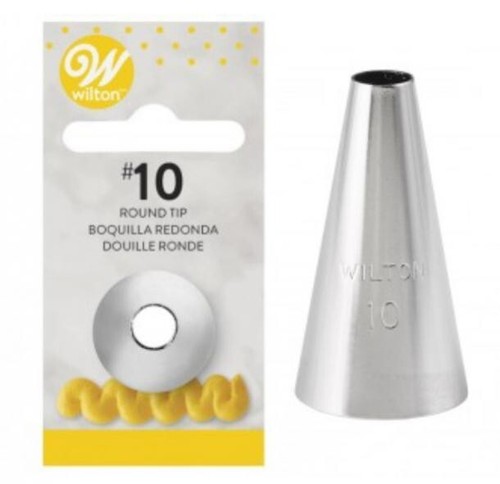 Round tip nozzle cake - round,