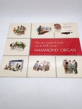 Vintage Hammond Organ Sales Brochure Catalog - 1964! - GOOD