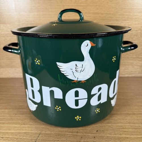 Vintage enamel green - vintage,