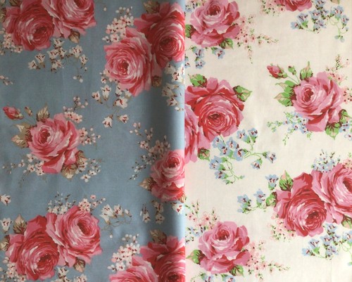 Classic rose white blue - classic,