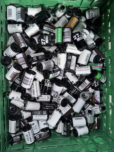 180 used empty 35mm film - empty,