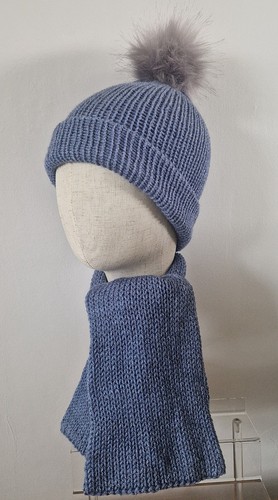 Child girl wool hat and - wool,