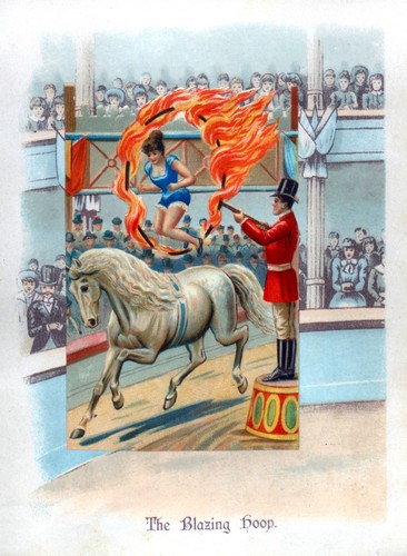 Colourful children circus - colourful, children's