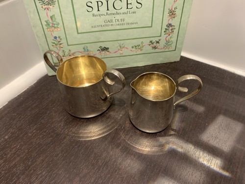 Vintage silver plated creamer - vintage,