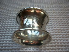 Antique Solid Silver Napkin