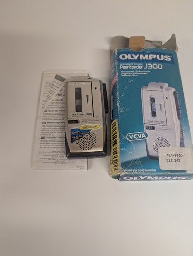 Olympus pearlcorder j300 micro - olympus,