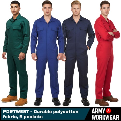 Mens boilersuit polycotton - mens,