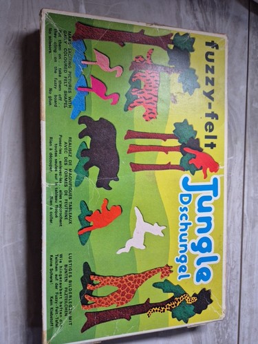 Vintage 1970 fuzzy felts - vintage, 1970's