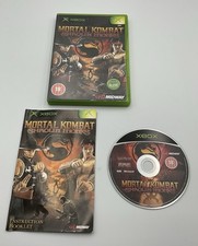 Microsoft Xbox Mortal Kombat Shaolin Monks Complete with Manual