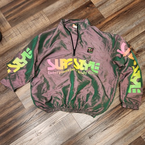 Surf style windbreaker jacket - style,