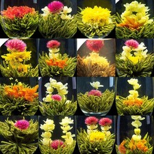 16 X Blooming Tea FlowerTea Tea Flower Fortune Ball Flowering Decor Hot new!