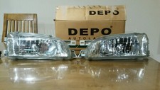Subaru Impreza (1. Generation) Headlights / Scheinwerfer / Phares