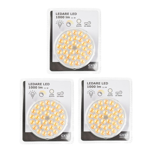 Ikea ledare led bulb gx53 - 3,