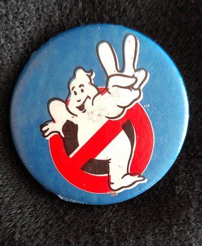 Vintage ghostbusters badge - vintage, 2