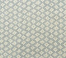 Andrew Martin Curtain Fabric 'MAZE - SKY' 2 METRES (200cm) Linen Blend