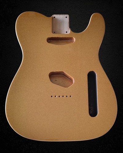 Telecaster body sparkle gold - body,