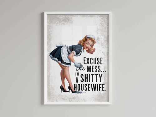 Funny vintage print - vintage,
