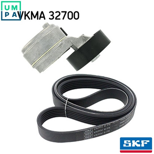 Vribbed belt set - vribbed, vkma