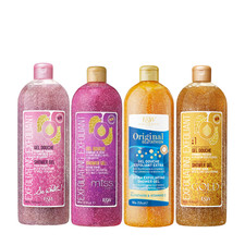 Fair and white shower gel