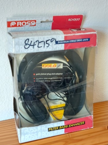 Ross vintage headphones with - ross,