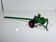 Britains 1/32 Scale 9560 Partial Timber Extendable Transport Trailer - Green