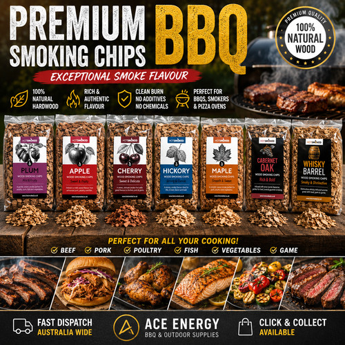 Premium bbq smoking wood chips - premium,