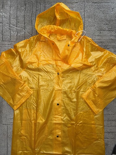 Vintage raincoat pvc rain - pvc,