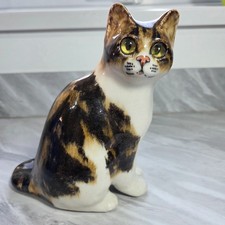 Winstanley Cat Size 2 Sitting Tabby - Signed by Artist - Excellent Condition