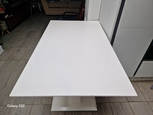 Modern white high gloss - high, dining