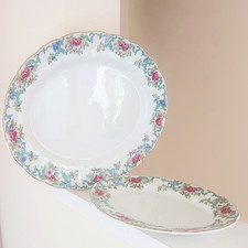 Antique Set of 2 Oval Serving