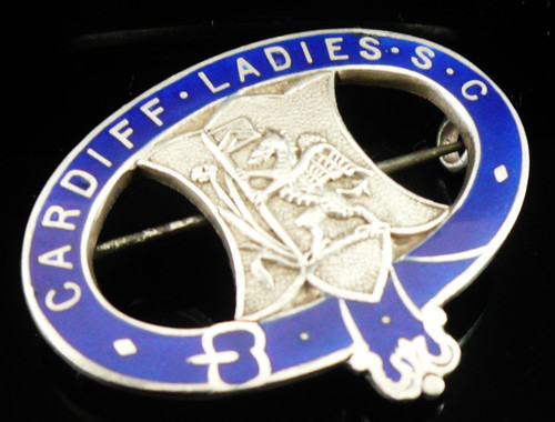 Rare sterling silver badge - sterling,
