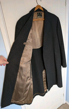 Gieves And Hawkes Bespoke Savile Row 1960s Men’s Overcoat Coat 44 S Approx