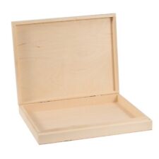 Wooden A4 Storage Box with Lid