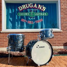 1960s Sonor Teardrop Drum Set