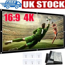 4K HD 84" Projection Screen