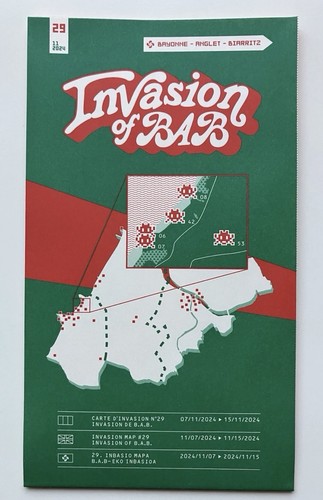 Invader invasion map - invader,