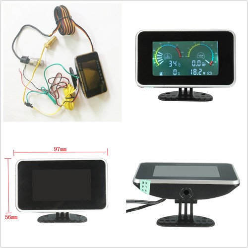 Car lcd water temperature oil - car,