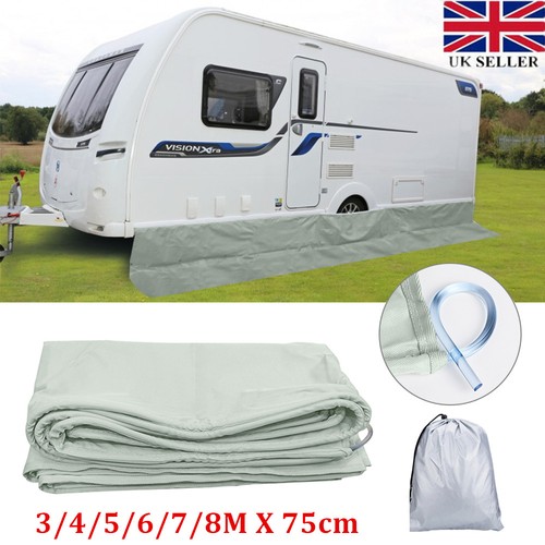 Caravan awning draught skirt - caravan,